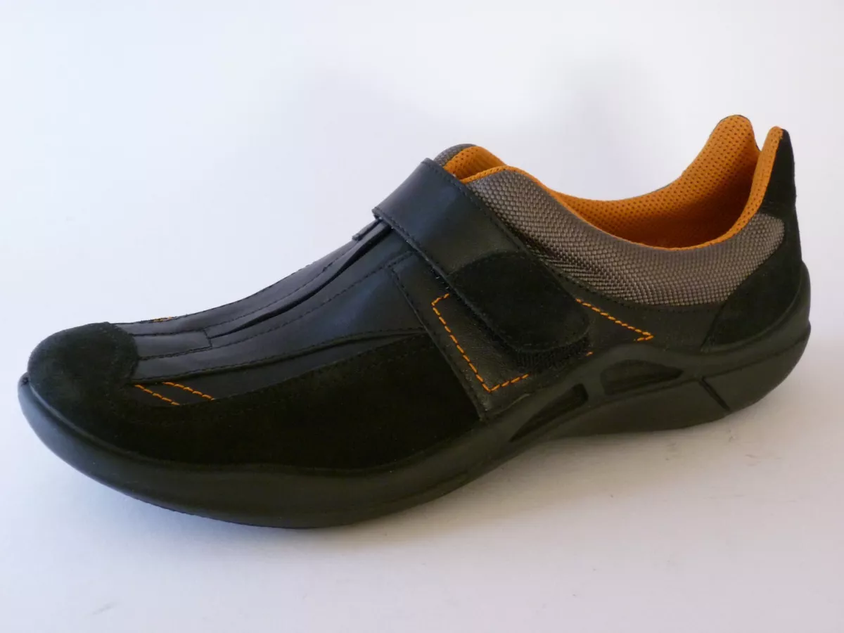 Romika Slippers Men s Shoes 41 Black Leather Mok Walk H 04 New