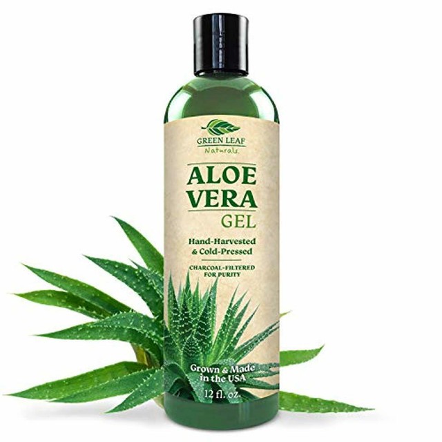Green Leaf Naturals Pure Aloe Vera Gel for Natural Skin Care 99.8