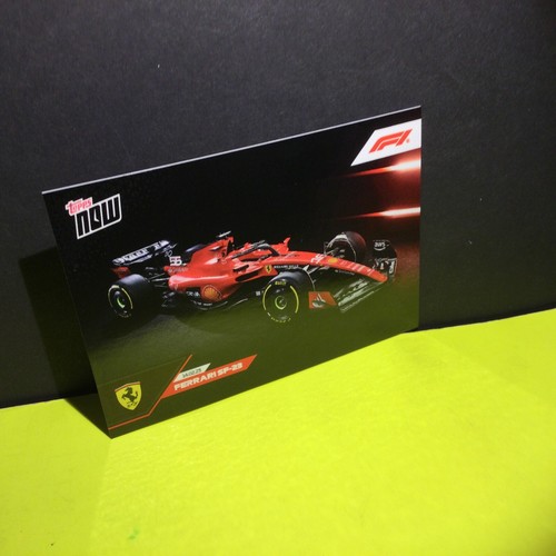2023 Topps Now SCUDERIA FERRARI SF-23 Driven By Leclerc /Sainz P009 Formula F1 - Picture 2 of 6