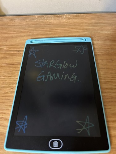 8.5’’ LCD Drawing Tablet-Doodle Board Teal Blue 2 Year Replaceable Battery