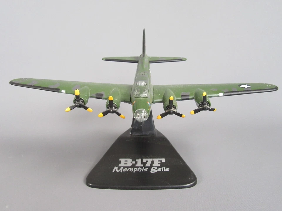 B456 Atlas Avion Bombardier Boeing B-17F Memphis Belle WWII Géants du ciel 1:144 - Photo 2/4