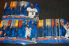 (90+) 2023-24 BOWMAN CHROME UNIVERSITY BLUE SAPPHIRE PARTIAL SET/STARTER/LOT