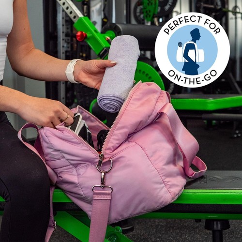 Mikrofaser Fitness Handtücher - 3er Pack 16x27" für Zuhause, Sporttasche & Yoga Gebrauch - Bild 4 von 7