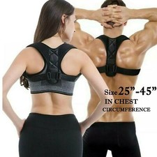 Fajas Para La Dolor De Espalda Soporte Lumbar Refuerzo Con Posture Corrector US