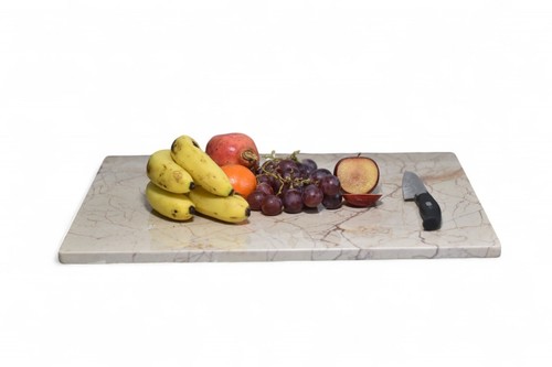Tabla de cortar de mármol pulido azulejo para verduras de cocina, frutas - Imagen 6 de 7