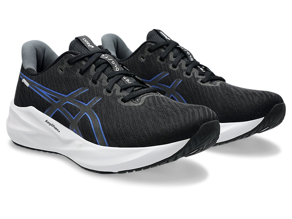 ASICS ブラック スニーカー 中古・古着通販】asics (アシックス) スニーカー ブラック