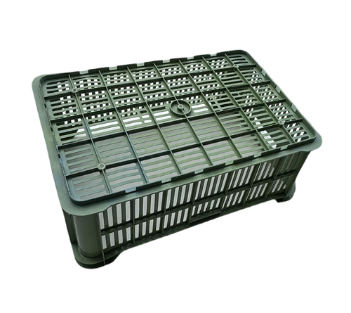 Obstkiste Gemüsekasten 60x40x20cm Marktkiste Grün Gemüsekorb Eurobehälter Garten - Bild 5 von 7
