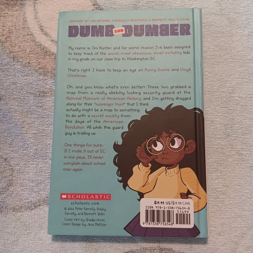 Dumb and Dumber: Irrational Treasure Hardcover Book 2022 Scholastic - Picture 2 of 4