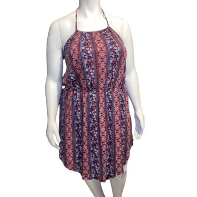 slim fit dress slacks No Apologies Open Back Halter Dress