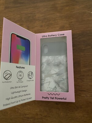 Luxy Lemon iPhone X/XS Ultra Battery Charging Phone Case 31218 does not charge