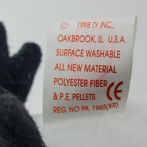 Rocket Blue Jay TY Beanie Baby RARE with Tag Errors and MINT Condition Bluejay - Picture 6 of 24