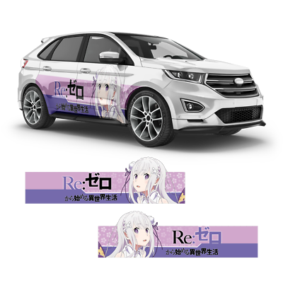 Itasha Re: Zero kara Hajimeru Isekai Seikatsu Anime Style Decals