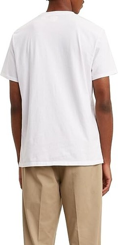 Levi's Ss Original Housemark Tee, Maglietta Uomo, White, Taglia M - Foto 4 di 5