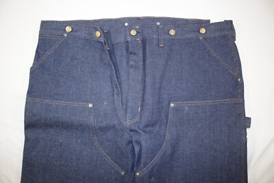Vintage Carhartt Jeans Men's 46x32 Logger Double Knee WU138