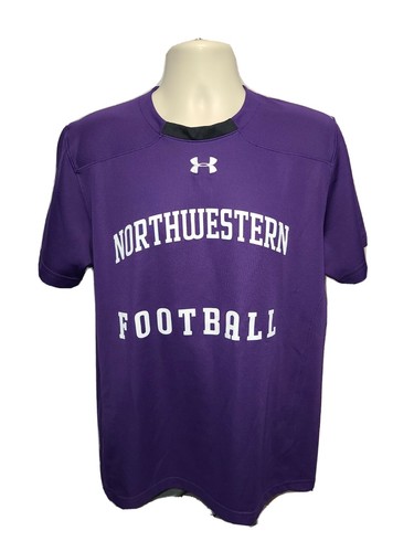 Under Armour Northwestern University Fußball Trikot Erwachsene Medium lila
