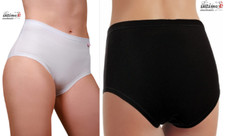 6SLIP CULOTTA MUTANDA VITA ALTA COTONE ELASTICIZZATO ELASTICO MORBIDO DOLCE LUNA