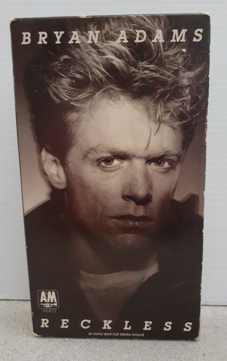 Bryan Adams RECKLESS VHS 1984 | eBay