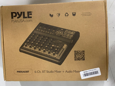 Pyle 6-Channel Wireless Audio Mixing Console System