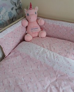 unicorn cot bed duvet cover
