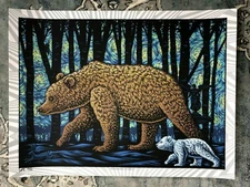 Todd Slater Like Caine Roaming The Earth III PRINT 2021 Signed Numbered Mint