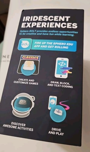 Sphero Bolt K002ROW Robots EDU program ball W/ charging dock & Box - Picture 4 of 7