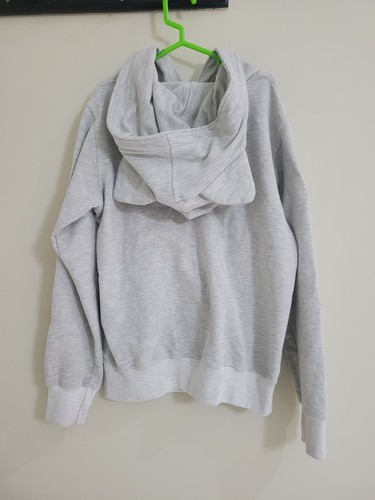 BT21 Gray Pullover Hoodie BTS Line Friends K-Pop Sweatshirt Medium Fits 10-12 - Picture 2 of 9