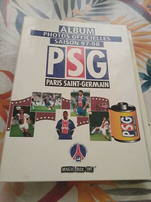 Album Photos Officiel PSG Saison 97-98 - Paris Saint-Germain - Collection