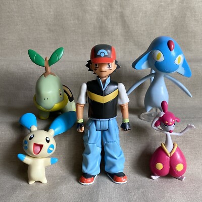 Pokemon Nintendo PVC Action Figure Lot (ALL 2007 Jakks 15
