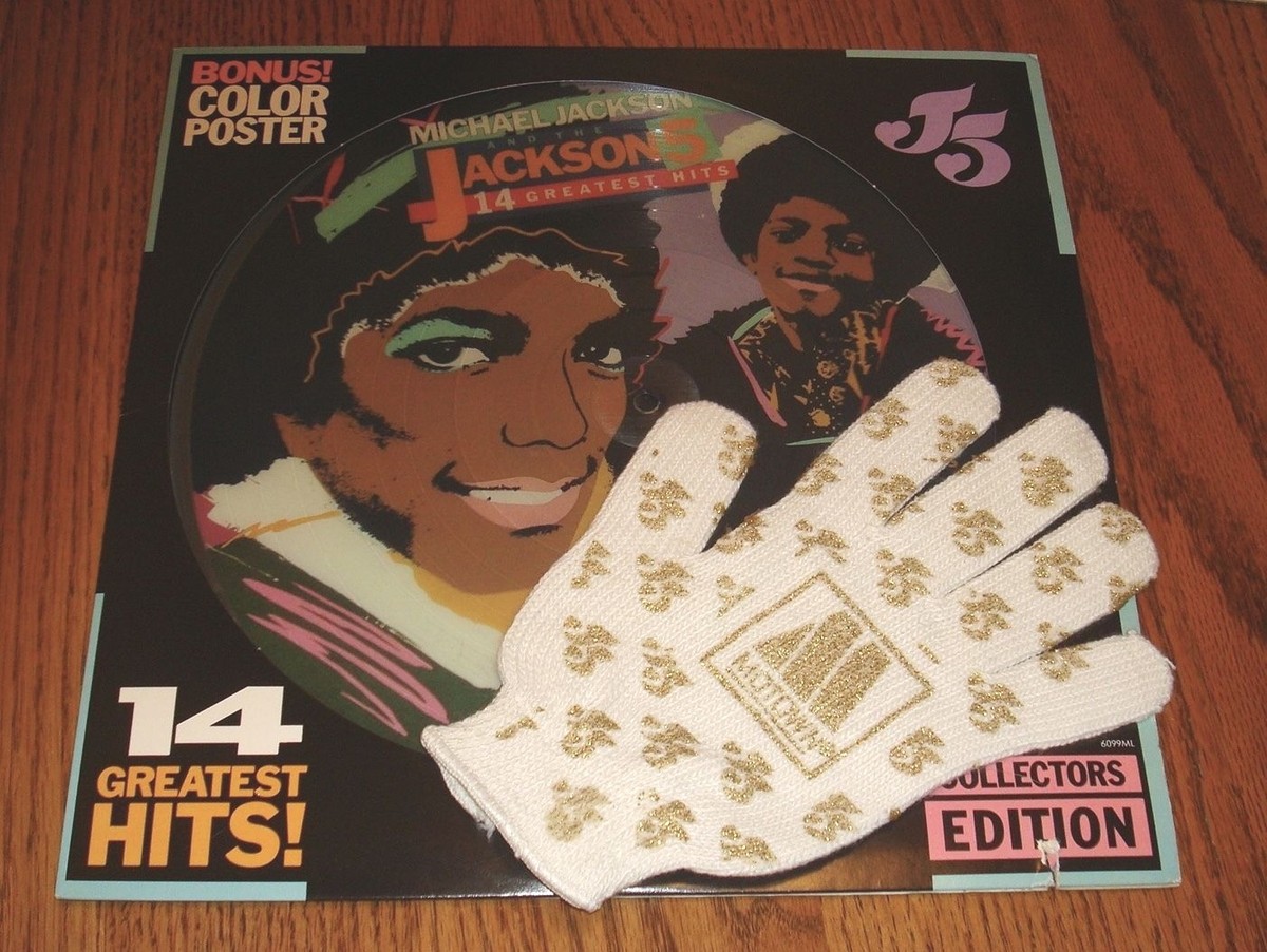 JACKSON 5 ~ MICHAEL JACKSON PICTURE DISC ~14 GREATEST HITS WITH