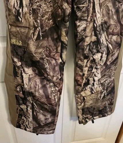 BROWNING Hells Canyon PRIMALOFT Insulated Hunting Mossy Oak Bibs WMS Size L NWT. - Picture 3 of 19