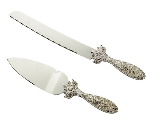 Macy's All The Trimmings Set of Dessert Forks, Knives, A Pie