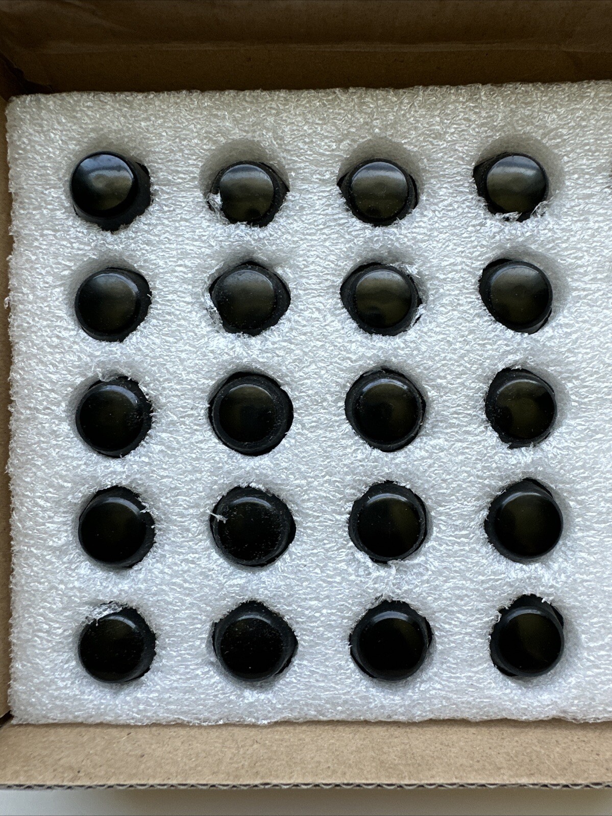 NPAUTO Black Wheel Lug Nuts 12x1.5 Bulge Acorn Conical Seat  19mm Hex Replacemen