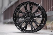 18" Black Gtx Alloy Wheels Fit Ford Transit Custom Sport 2013 - 2022 All Models