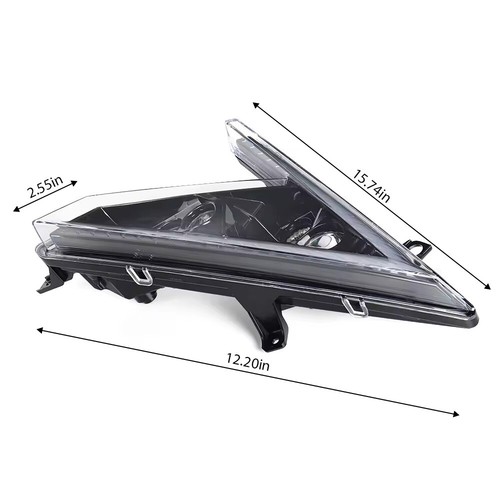 LED Headlights With DRL HI/Low For Polaris RZR PRO XP 2020-2024 #2414538,2414539 - Picture 5 of 14