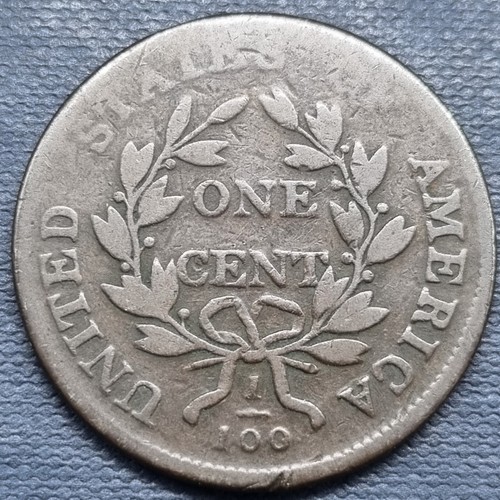 1803 Draped Bust Large Cent 1c Better Grade Details #82326 - Picture 2 of 2
