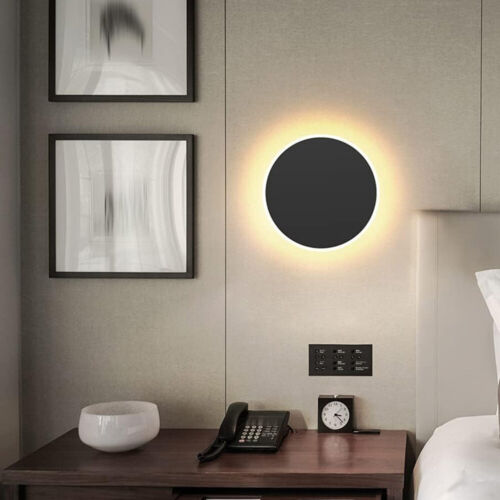 7W/10W LED Wall Lamp Light Round Fixture Wall Sconce Modern Bedroom Home Decor - Picture 3 of 25