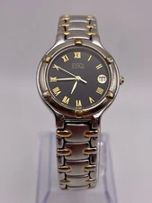 ESQ Swiss Women’s Watch Two Tone WR 100276 New Battery