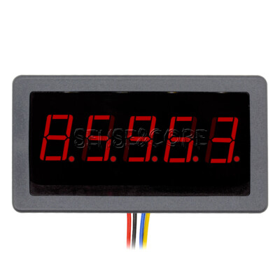 0.56'' Red LED Digital Counter Meter Count Timer Timing Three Function DC12V-24V