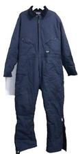 VTG Walls Blizzard Pruf Men Insulated Workwear Jumpsuit Navy SZ XL TALL Flawed
