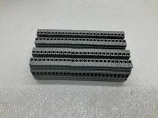 Entrelec ABB M 4/6 Grey Gray Wire Terminal Block M46 Lot of 50 (TSC)
