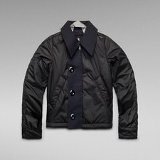 G Star Raw Coach Mix Cropped Jacket Women Size S