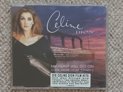CELINE DION - MY HEART WILL GO ON - Maxi CD - 4 Tracks - 1997 - Titanic