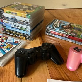 Nintendo Wii Console Lot W/ 31 Games & Many Extras