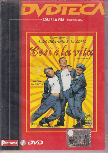 COSI' E' LA VITA DVD Aldo Giovanni e Giacomo Ottimo M10014