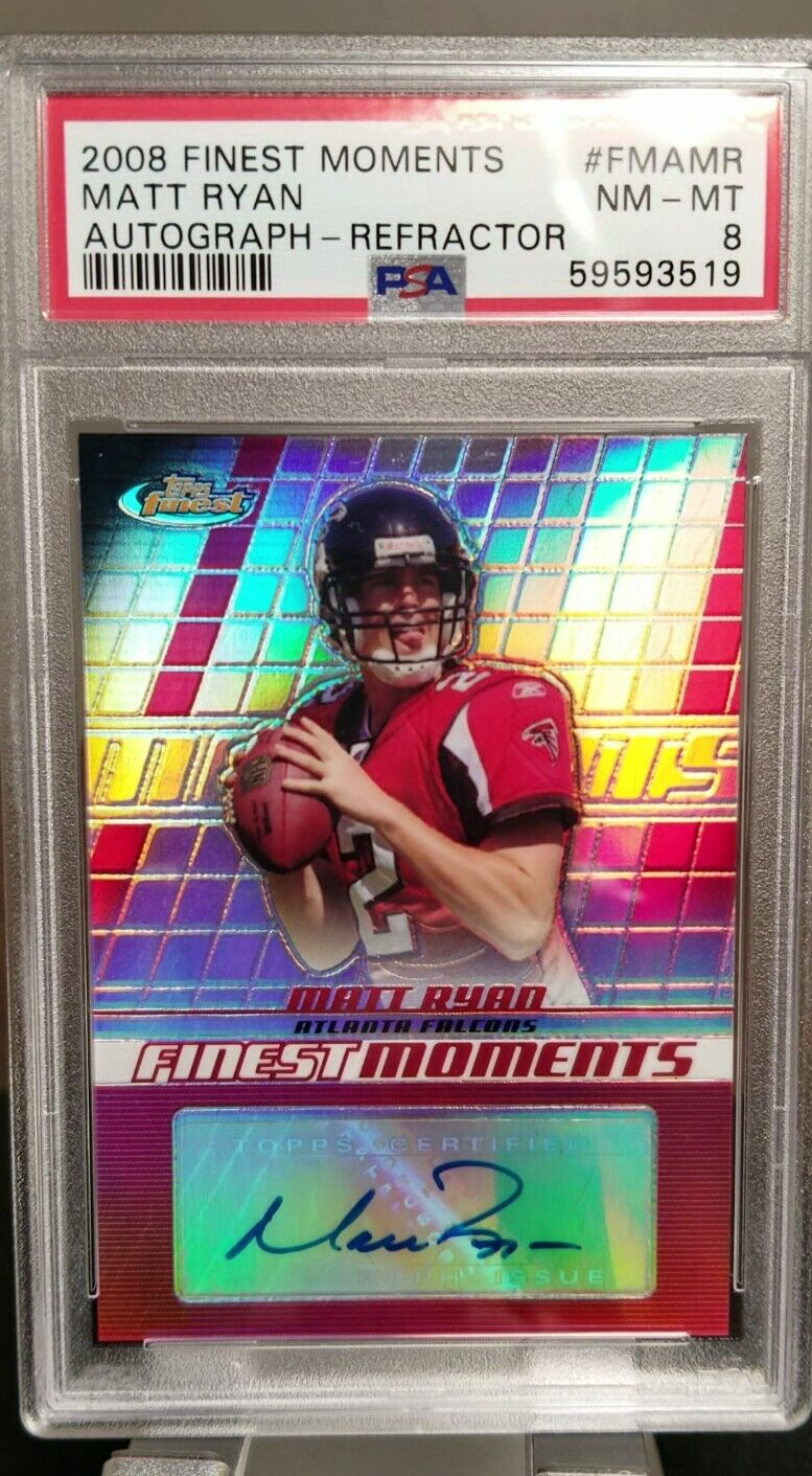 Matt Ryan Finest Moments Autograph #FMAMR Refractor