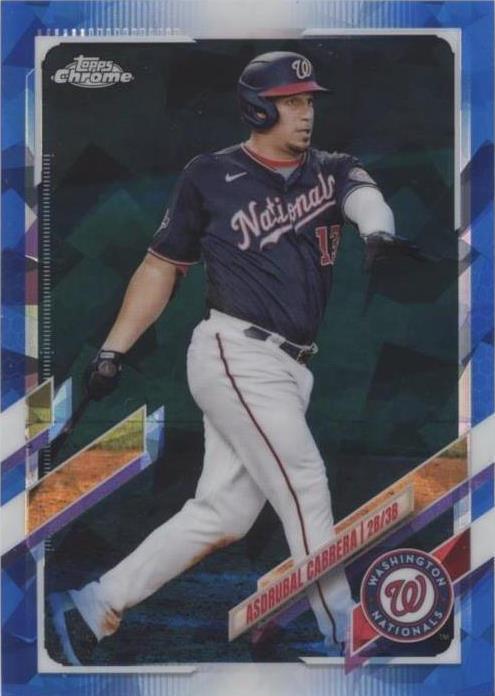 2021 Topps Chrome Sapphire Edition - Asdrubal Cabrera #531 - 1 of 1