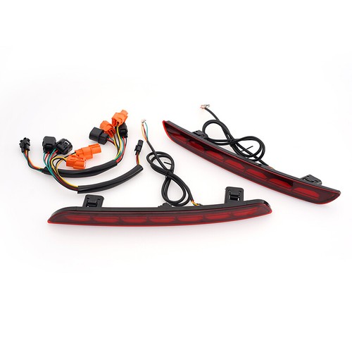 Luces reflectoras de parachoques trasero LED rojas con parpadeo secuencial para Honda Civic 2022+ - Imagen 10 de 12