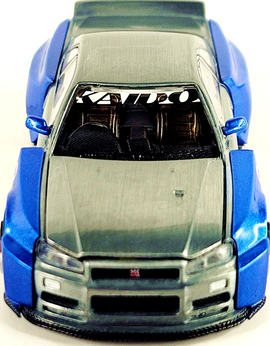 Kaido House x Mini GT Nissan Skyline GT-R (R34) Shinjuku V2