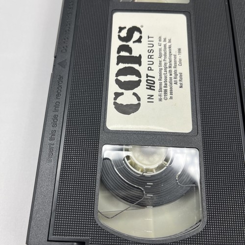 COPS - Too Hot for TV (VHS) & In Hot Pursuit - Picture 8 of 10