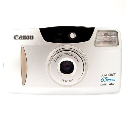 CANON Sure Shot 65 Zoom Date 35mm Film Camera - Tested - Excellent Condition - Picture 2 of 8
